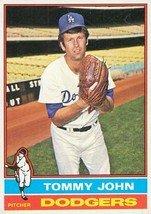 1976 Topps Tommy John 416 Dodgers EX - £0.78 GBP