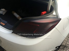 30X100/120/200/300/900CM Car styling Matte Black Headlight Film Tint Taillight M - £94.26 GBP