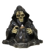 Grim Reaper Skeleton Wizard Chanting Spells Backflow Incense Cone Burner... - €32,59 EUR
