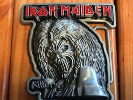 IRON MAIDEN - KILLERS Epoxy Enamel BELT BUCKLE - NEW! - £11.85 GBP