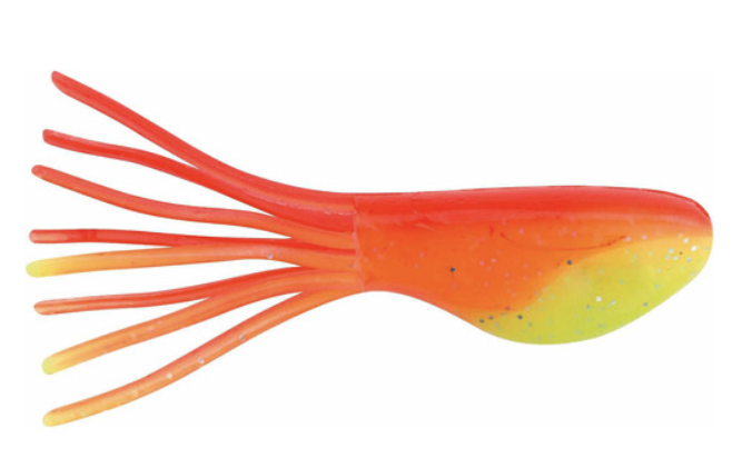 Johnson Crappie Buster Shad Tubes,  2&quot;, Red Yellow Sparkle Fish Bait, Pa... - $4.95
