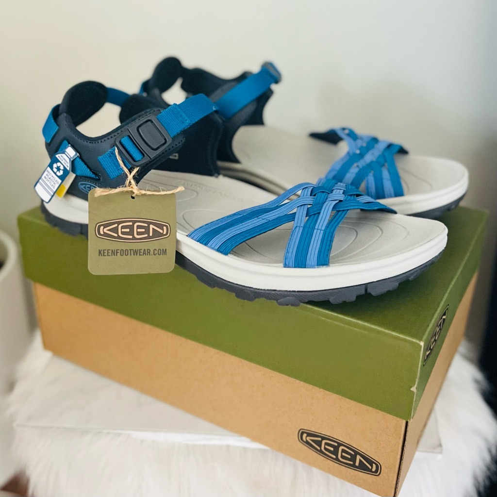 KEEN Terradora II Strappy Open Toe Sandal, Comfort Hiking Blue, Size 11,... - £55.24 GBP