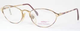 Vintage Atrio 2486 009 Gold Einzigartig Selten Brille Rahmenlose 54-17-135mm - £67.07 GBP