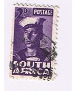 Stamps South Africa 2d Purple Sailor - $0.68