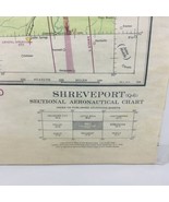 Shreveport Louisiana Q-6 Sectional Aeronautical Chart  1944 Restricted V... - £9.11 GBP