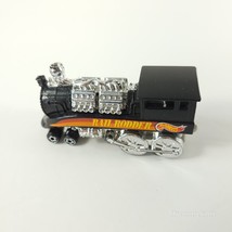 1995 Mattel Hot Wheels Black Rail Rodder Train Engine / Malaysia - $5.93
