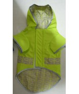 Petco Reflecta-Glow PVC Raincoat for Dogs Size Small - Xlarge Color Lime... - $279.13 MXN