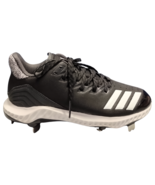adidas Icon Bounce Low Baseball Cleats Mens Size 6 Black White 3-Stripes... - $50.69 CAD