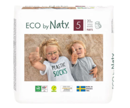 Eco by Naty Pull On Pants for Sensitive Skin Size 520.0ea - £18.82 GBP