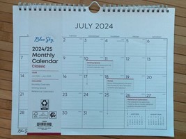 Blue Sky 2024/2025 Monthly Calendar Classic - $5.94