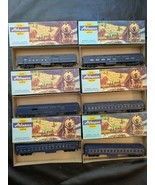 Lot of 6 Athearn Bev Bel Baltimore Ohio B&amp;O Passenger Car HO Bluff 7001 ... - $2,027.48 MXN