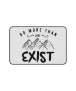Personalized Desk Mat with Inspirational &quot;Do More Than Just Exist&quot; Mount... - £18.65 GBP+