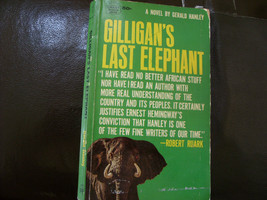 Giligan&#39;s Last Elephant  A Novel Paperback Gerald Hanley 1963 - £6.91 GBP