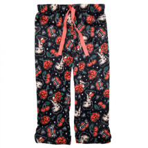 Betty Boop Heart Tattoo Women&#39;s Sleep Pants Black - £22.15 GBP