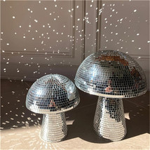 Mirror Glass Brick Mushroom Disco Ball Upholstery - £10.77 GBP+