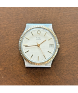 Vintage Timex Q Two-Tone Quartz Men&#39;s Watch - €16,99 EUR