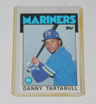 Topps 1986 Danny Tartabull baseball card, #1081 - £1.26 GBP