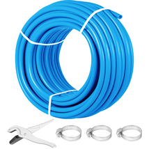 VEVOR PEX Pipe, 1 inch x 300 Ft PEX Tubing, Non Oxygen Barrier Blue PEX-... - $172.90