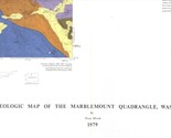 Geologic Map: Marblemount Quadrangle, Washington - £10.21 GBP
