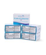 5% Sulfur and 2% Salicylic Acid Soap - DermaHarmony 4 oz (5 Bars) - $32.66