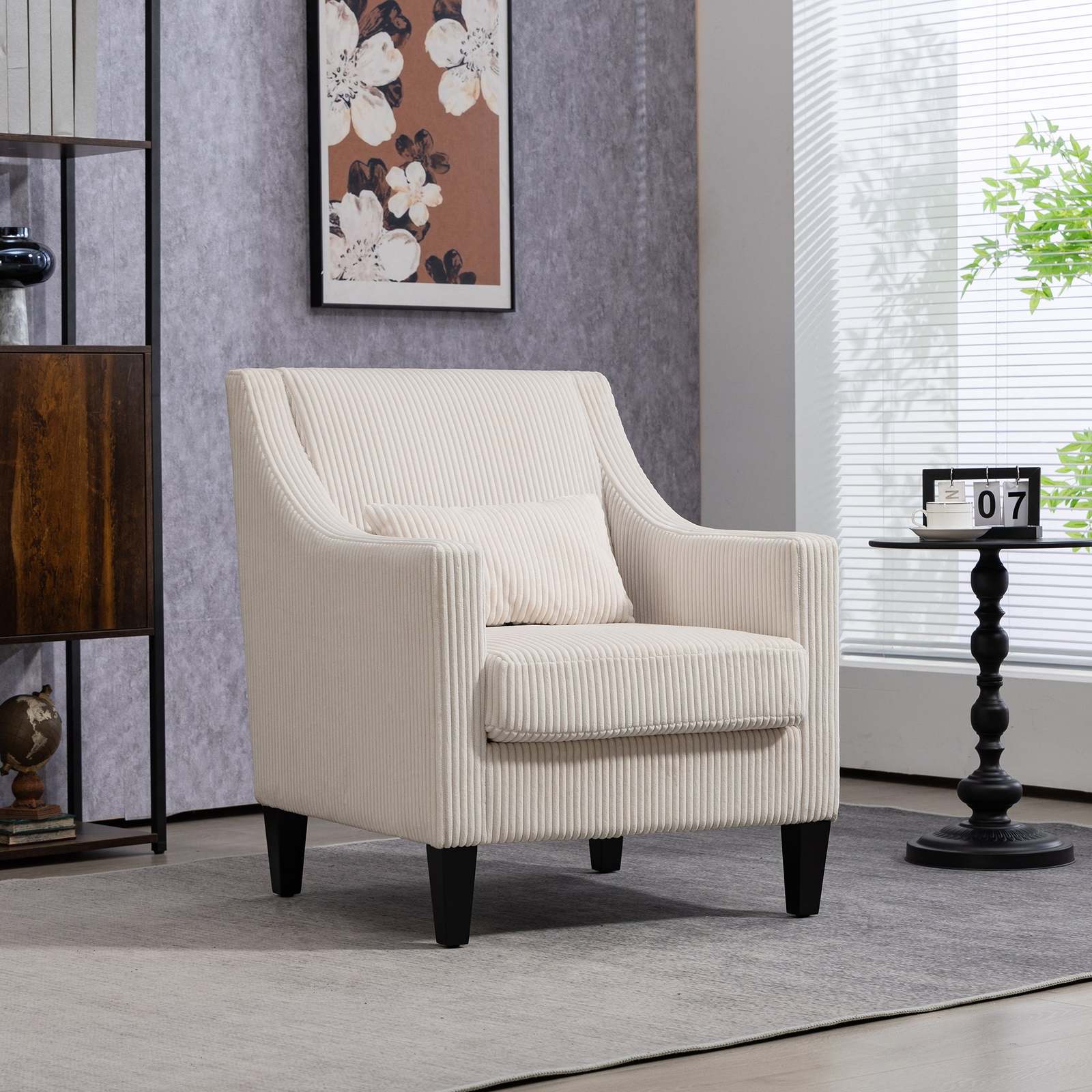 Modern Accent Chair, Upholstered Armchair for Home Use - $489.74