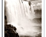 RPPC Cataratas Do Iguagu Waterfall Brazil UNP Postcard S6 - £4.94 GBP