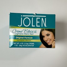 (1) Jolen Creme Bleach Lightens Dark Hair Original Formula All Hair Types 4oz - $14.24