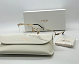 FRED OPTICAL Eyeglasses Frame FG50024U 030 GOLD/BLACK 55-17-150MM ITALY ... - $570.36