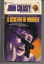 John Creasey: A Screame Of Murder - Paperback ( Ex Cond.) - $12.80