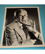 George Burns ~  8 x 10  B&amp;W  Reprint  Photo  With Facsimile  Autograph - $13.99