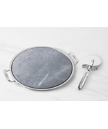 All-Clad Stainless Steel 13-inch Pizza-Baker Stone and Pizza Cutter - $191.46 CAD