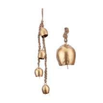 Vivanta Handmade Door Hanging Bells Wind Chimes on Rope, Wind Bell for D... - $19.79