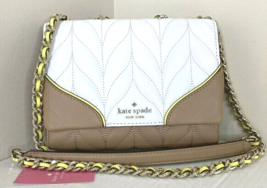 Kate Spade Mini Emelyn Briar Lane Quilted Crossbody bag White Dove / Dust bag - £83.75 GBP