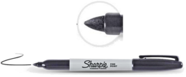 BLACK ShArPiE Original fine TiP PERMANENT Magic MARKER Water Resistant 3... - £14.17 GBP