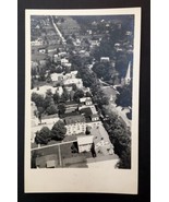 Vintage RPPC Aerial View of Manchester Vermont 1951 Black &amp; White - £11.80 GBP
