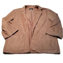 Harlow Vintage Light Weight Open Front Blazer Tan Size S - £17.40 GBP