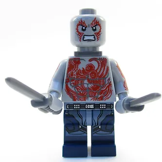 Ktoys Guardians Of The Galaxy Drax Collectible Minifigure - £5.55 GBP