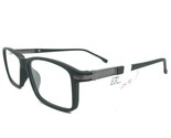 City Eyewear DC 39 COL 90 Eyeglasses Frames Gris Rectangular Completo Borde - $27.68