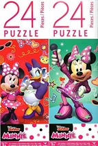 Disney Junior Minnie - 24 Pieces Jigsaw Puzzle (Set of 2) - £13.51 GBP