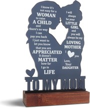 Mothers Day Gifts for Mom from Daughter Mom Birthday Gift Ideas Unique Silhouett - £18.49 GBP