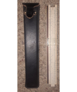 Vintage Keuffel &amp; Esser Co N.Y. Slide Rule N4053-3 with Leather Case - £26.05 GBP