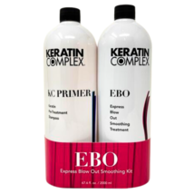 Keratin Complex Express Blow Out Treatment 33.8 oz and Primer Shampoo 33... - $252.20