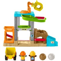 Fisher-Price Little People Load Up n Learn Construction Site, Smart Stag... - £32.72 GBP