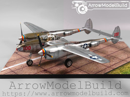 ArrowModelBuild Lockheed P-38J Lightning Built &amp; Painted 1/48 Model Kit - £1,491.85 GBP