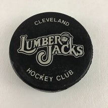 Cleveland Lumber Jacks DARE Game Hockey Club Puck Collectible Souvenir Vintage - £14.73 GBP