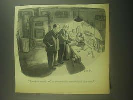 1945 Cartoon By Robert J. Day - I made it myself. It&#39;s to dementholate  - £14.57 GBP
