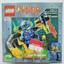 2002 Lego Alpha Team &quot;ROBOT DIVER&quot; - #4790  New in Sealed Box 32 pcs  SH3 - £17.97 GBP