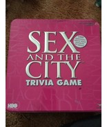 SEALED SEX IN THE CITY TRIVIA GAME IN PINK TIN - $49.54 CAD