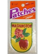 NOS Voyager Patch State of Washington Patch Apples Flowers Vintage State... - €10,95 EUR