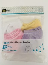 DG Baby 4 Pack No-Show Socks *Ages 9-18* - £6.26 GBP